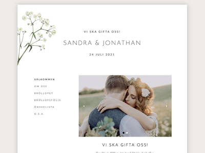 Single Bridal Wreath