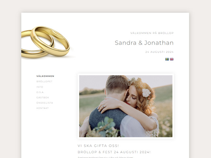 Wedding Rings - Gold